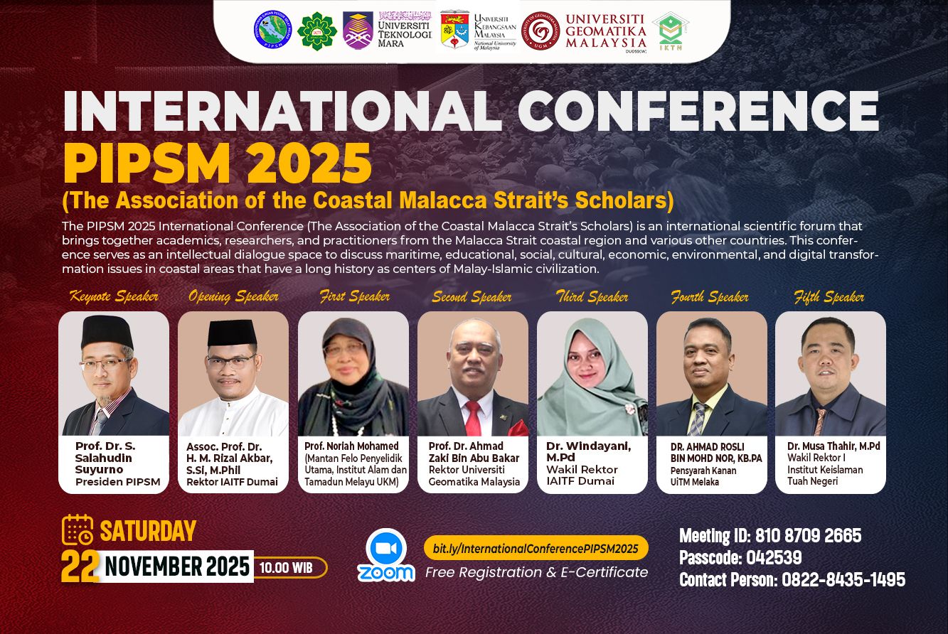 International Conference PIPSM 2025 Soroti Berbagai Persolan Terkait Isu Pesisir Selat Melaka